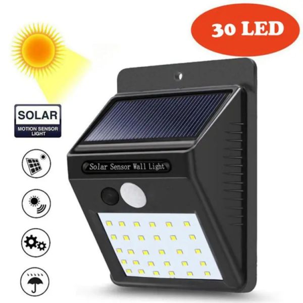 LED Motion Sensor Wall Solar Light (20 LED)